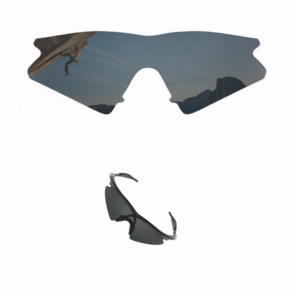 Ŭ M FrameSweep ۶ ӿ  TBS  ׷  ü /TBS BLACK GREY Polarized Replacement Lenses for Oakley M FrameSweep Sunglasses Frame